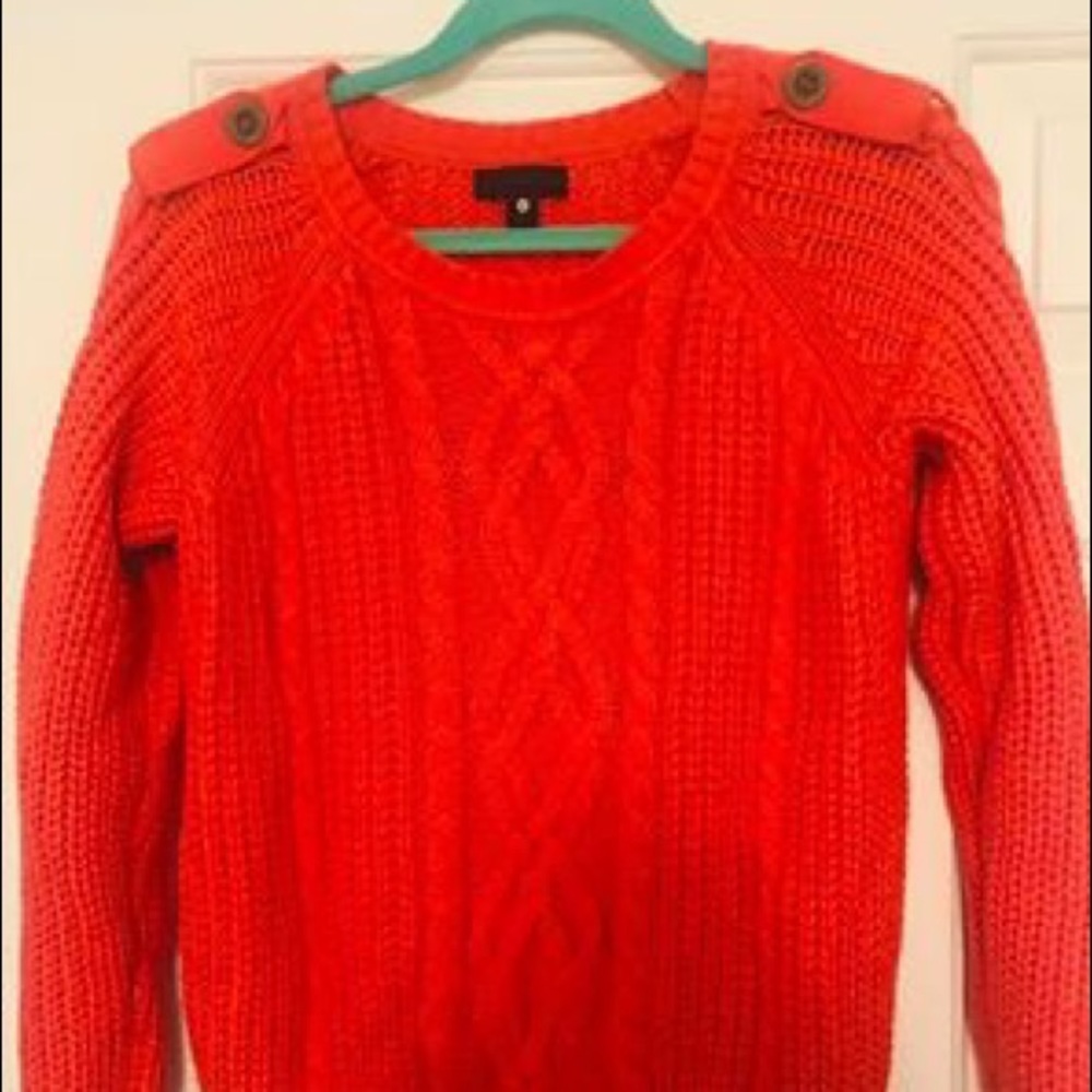 Orange Sweater - Size M